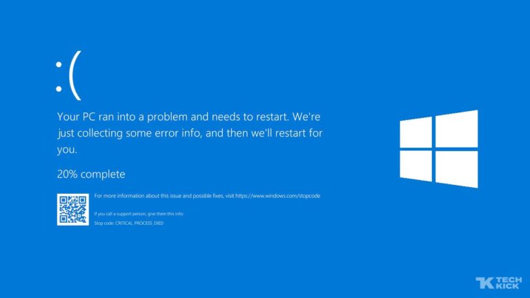 Windows screen showing the Blue Screen of Death during Crowdstrike Falcon sensor outage